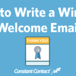 how to write a welcome email ft image