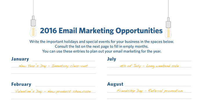 2016 email marketing opps example