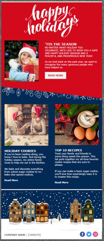 Holiday Newsletter 2018
