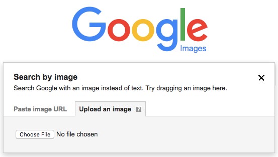 Google Upload an image