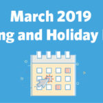March 2019 Marketing and Holiday Planning