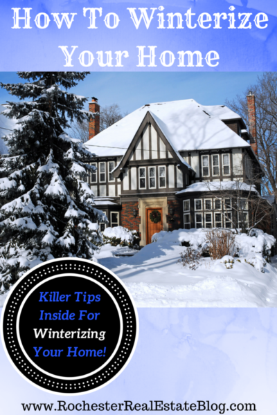Blog post on Winterizing your home