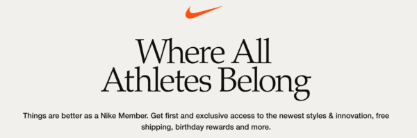 Nike Value Proposition